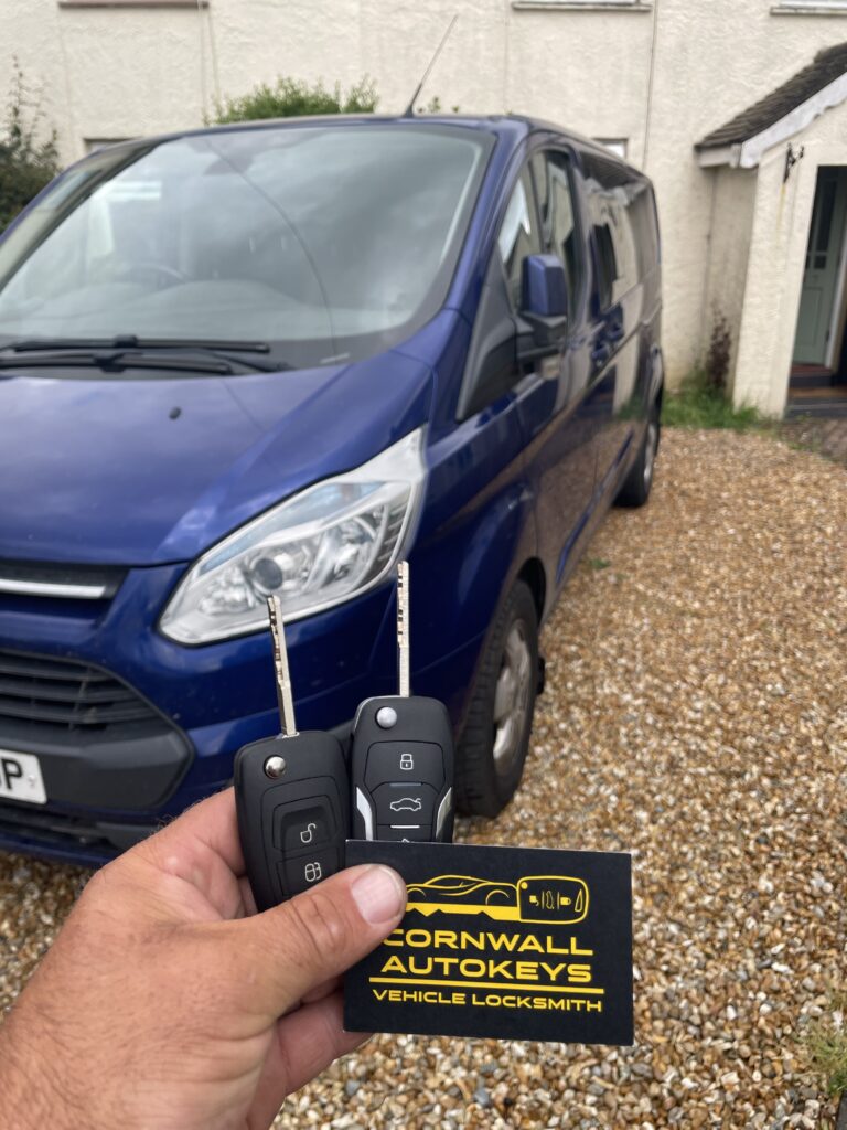 Auto locksmith Truro — new key cut for customer