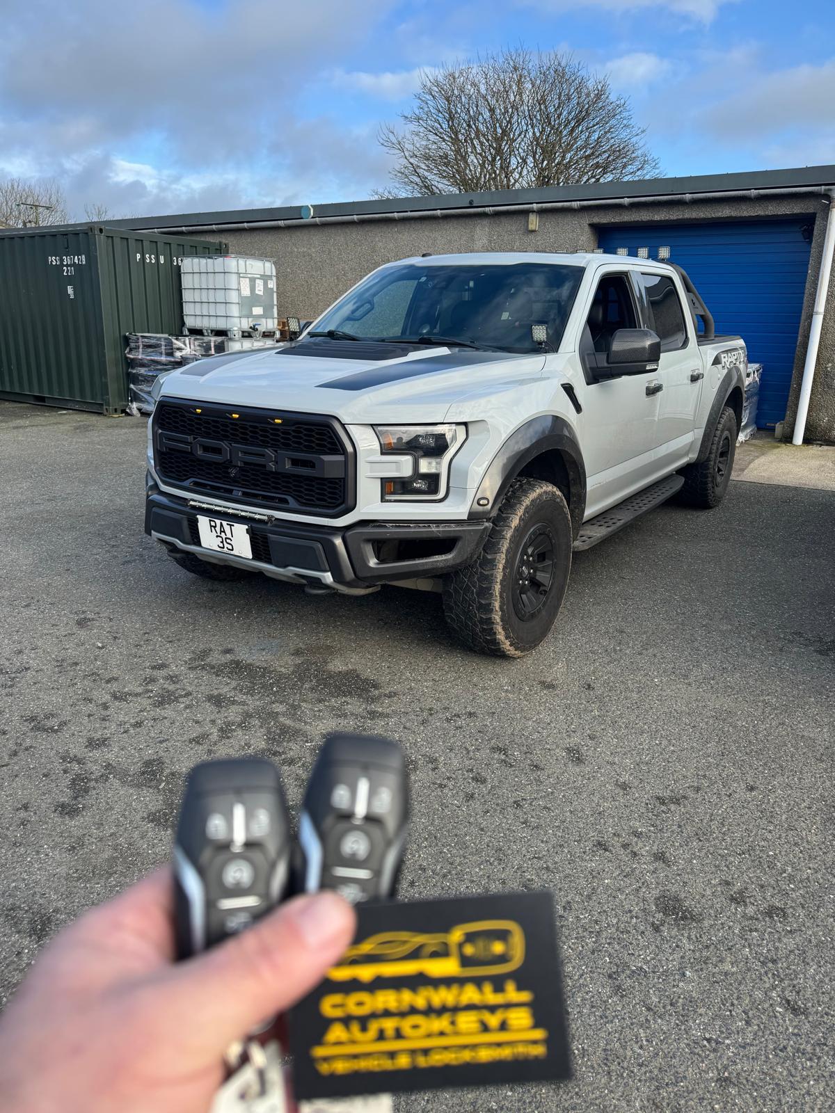 Key fob programmed by Cornwall Autokeys